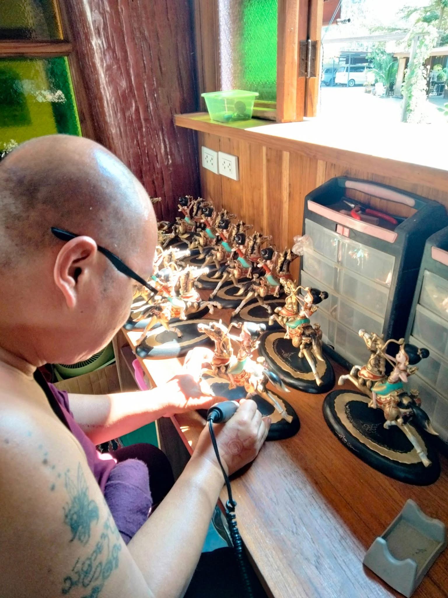 กุมารเพชร เทพธนูทอง No.๑๖ โสฬสมงคล สร้างน้อย ลพ.เล็ก พอจ.พันแสง วัดศิลาวาส