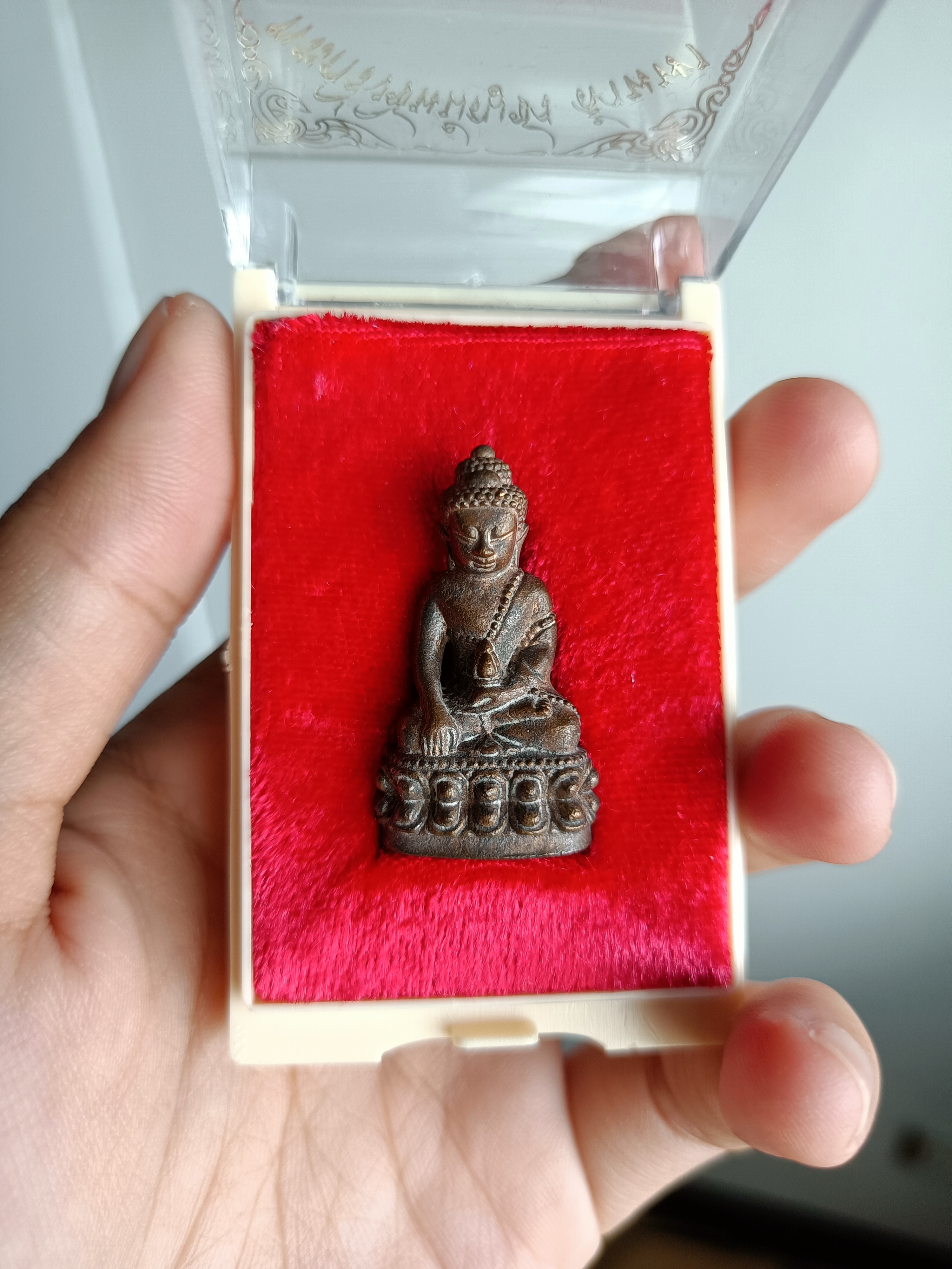 พระกริ่งชินบัญชรล้านนา เนื้อชนวน ครูบากฤษดา no.5939