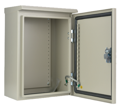 KBJW ตู้ไฟสวิทช์บอร์ดแบบกันฝุ่นกันน้ำ ฝา 1 ชั้น มีหลังคา (ฝาทึบ)