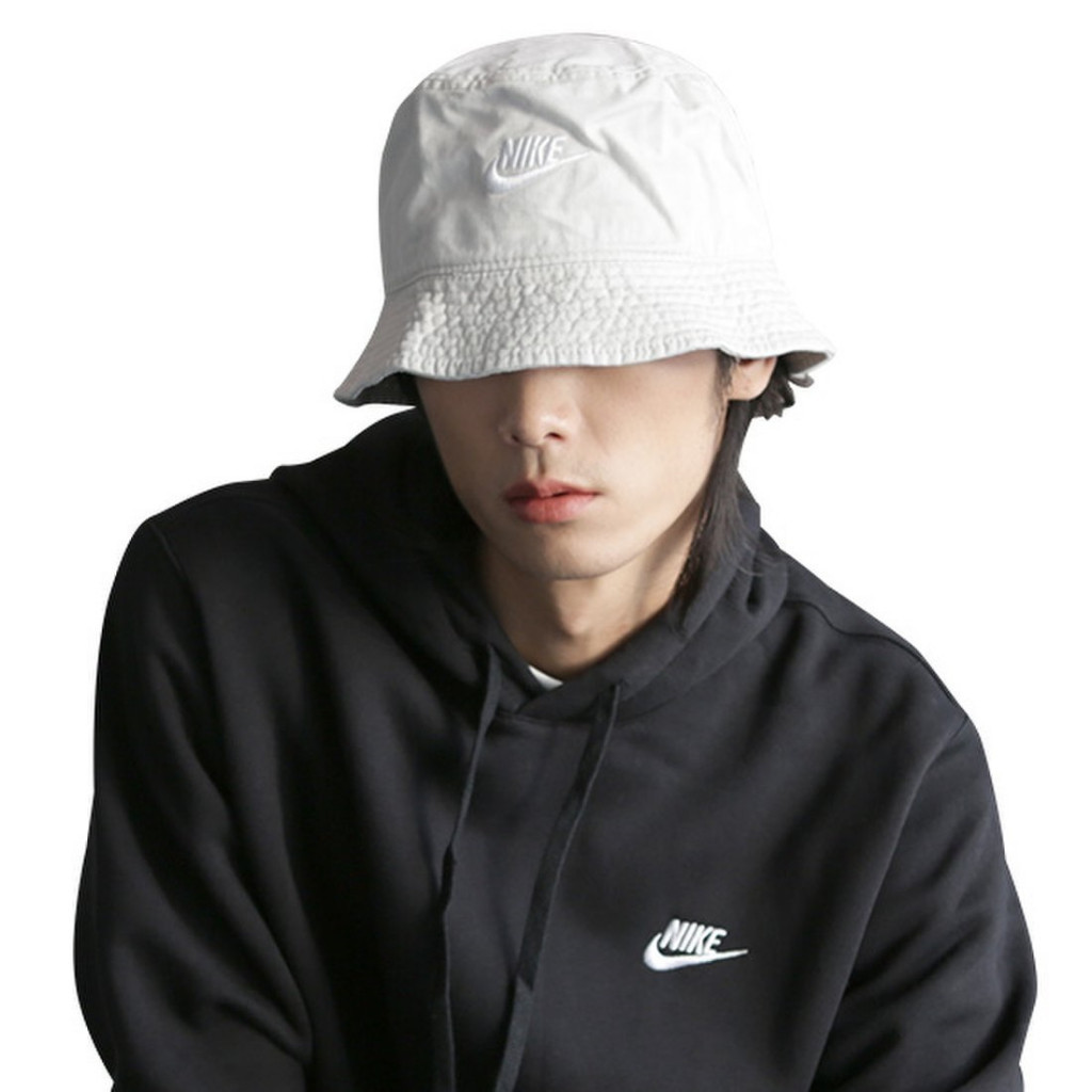 หมวกบักเก็ต Nike Futura Washed Bucket Hat ของใหม่ ของแท้ พร้อมส่งจากไทย หมวกปีกรอบ