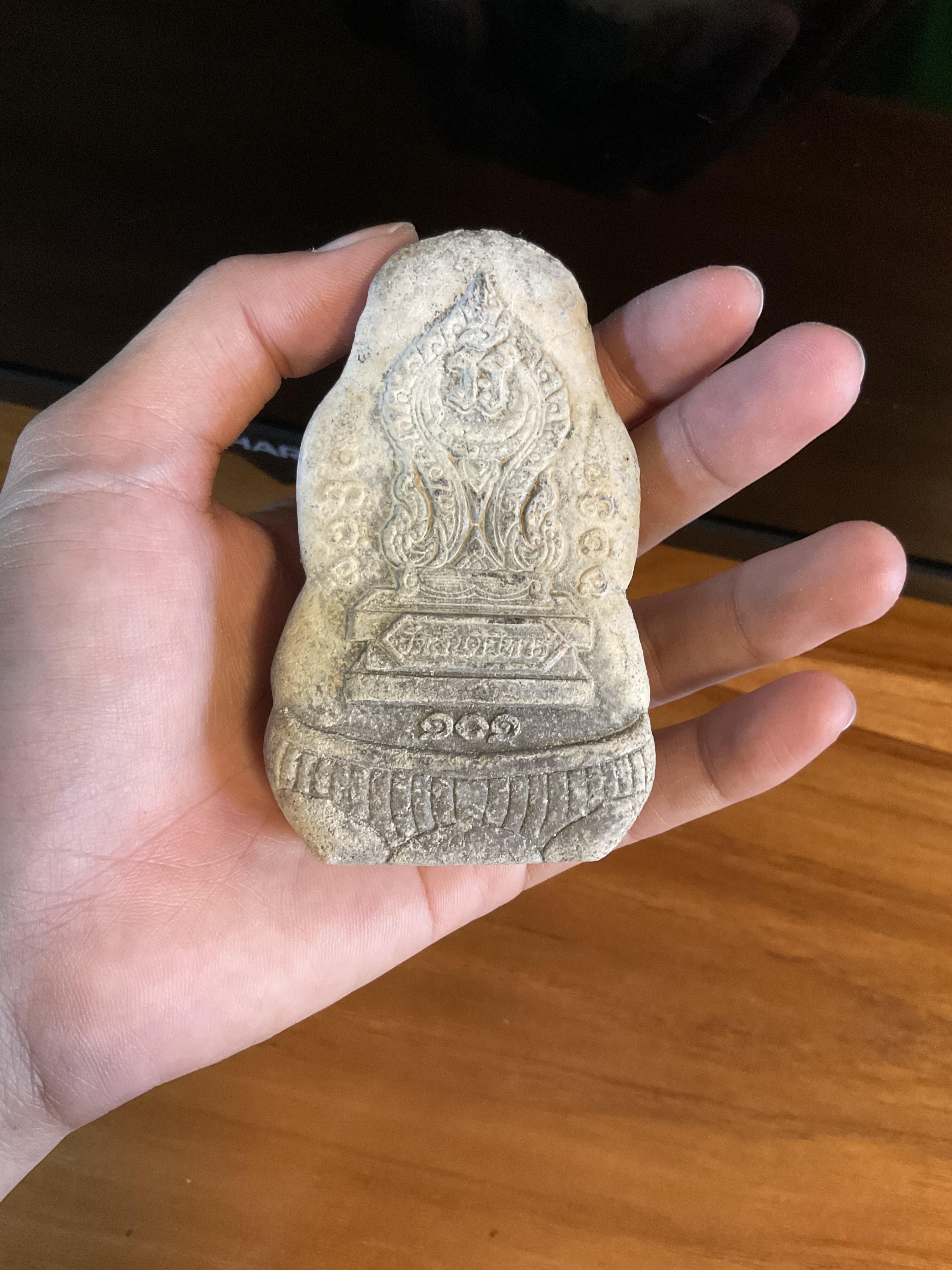 พระสังกัจจายน์ รุ่น 1 พิมพ์ใหญ่ วัดสันติวิหาร ลป.ศิลา อธิษฐานจิต