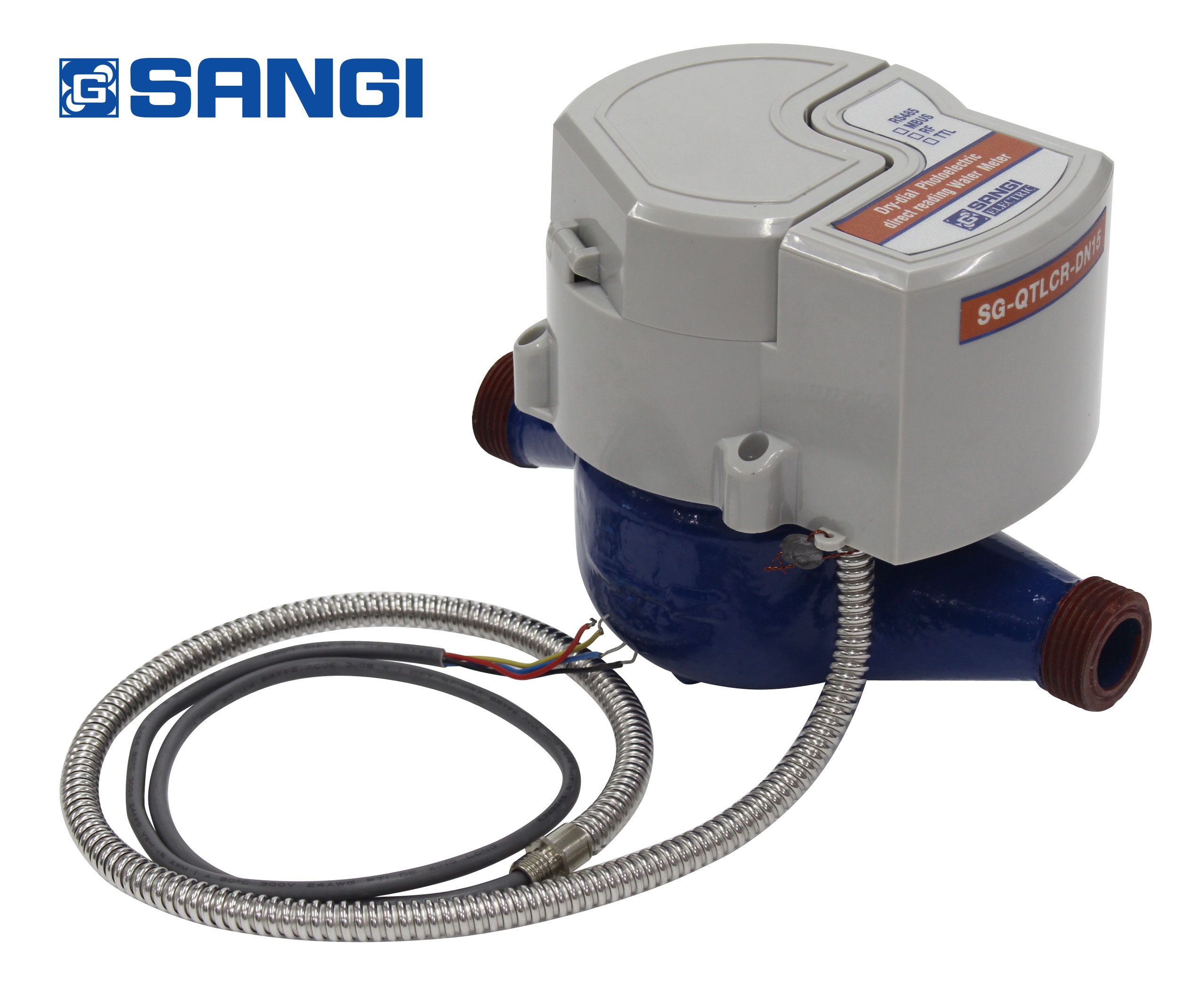 7.4.2 มาตรวัดน้ำ รุ่น SG-QTLCR-DN20/(3/4") วัสดุเหล็กหล่อ