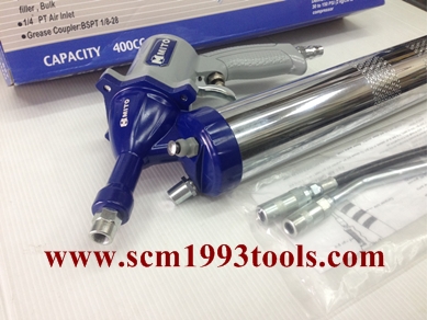 MITO รุ่น MI-627 ปืนอัดจารบีใช้ลม 400cc Air Grease Gun Piston Type