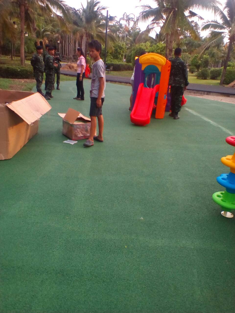 เครื่องออกกำลังกายกลางแจ้งสุพรรณบุรี