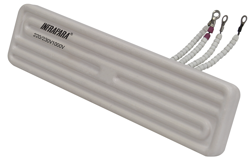 ฮีตเตอร์อินฟราเรด (Infrared Heater) รุ่นพิเศษ ด้านหลังมีฉนวนกันความร้อน ยี่ห้อ INFRAPARA รุ่น AWI-1-T-16CM 1000W AC220V