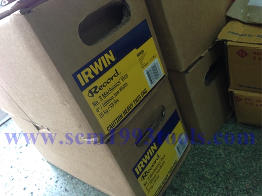 IRWIN Record ปากกาจับชิ้นงาน 4 นิ้ว เออร์วิ่น เรคคอร์ด คุณภาพสูง Mechanics Vices