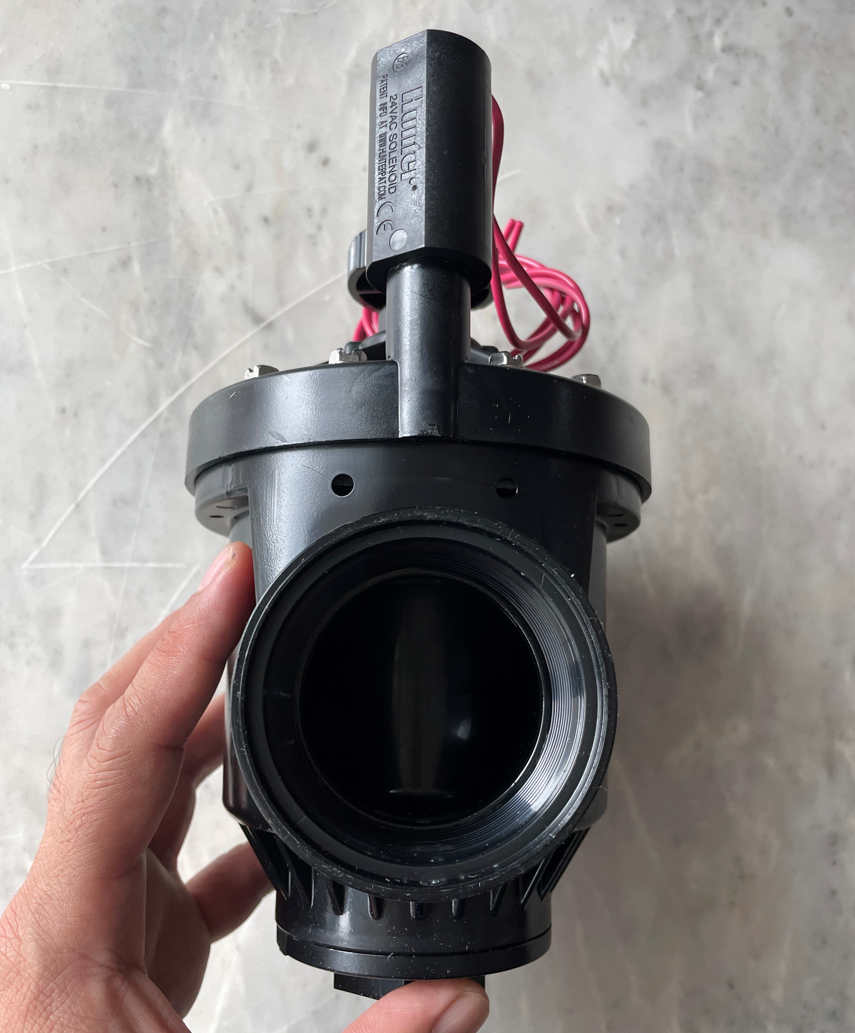 วาล์วไฟฟ้าโซลีนอย 2 นิ้ว AC 24V Hunter PGV-201