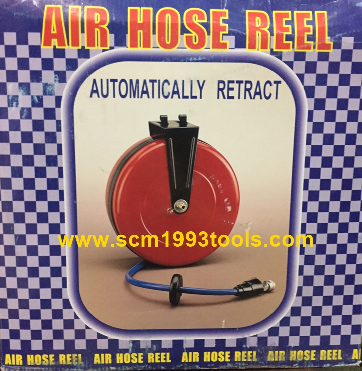 ตลับเก็บสายลมอัตโนมัติ รุ่น HR-708 ยาว 15 เมตร ตรา Hobayashi Automatic Air Hose Reel