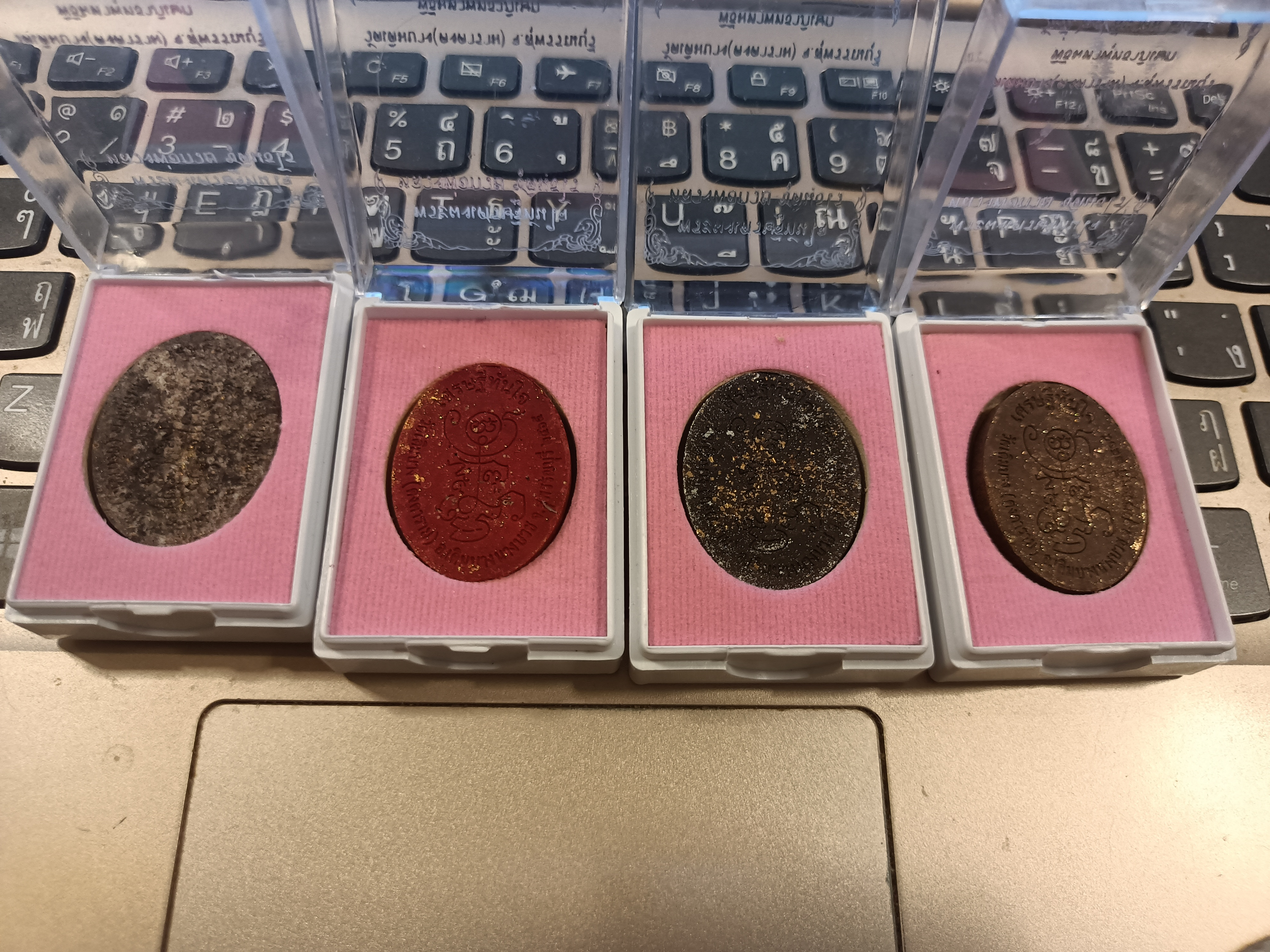 พระผงเศรษฐีทันใจหลวงพ่อกวย ชุดกรรมการ วัดเดิมบาง ลพ.เล็กเสก