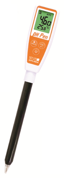เครื่องวัดค่าความเป็นกรด-ด่างแบบปากกา (Long Tube Sharp Tip pH Pen Meter) แบรนด์ : KEPLER รุ่น : KPH-8694