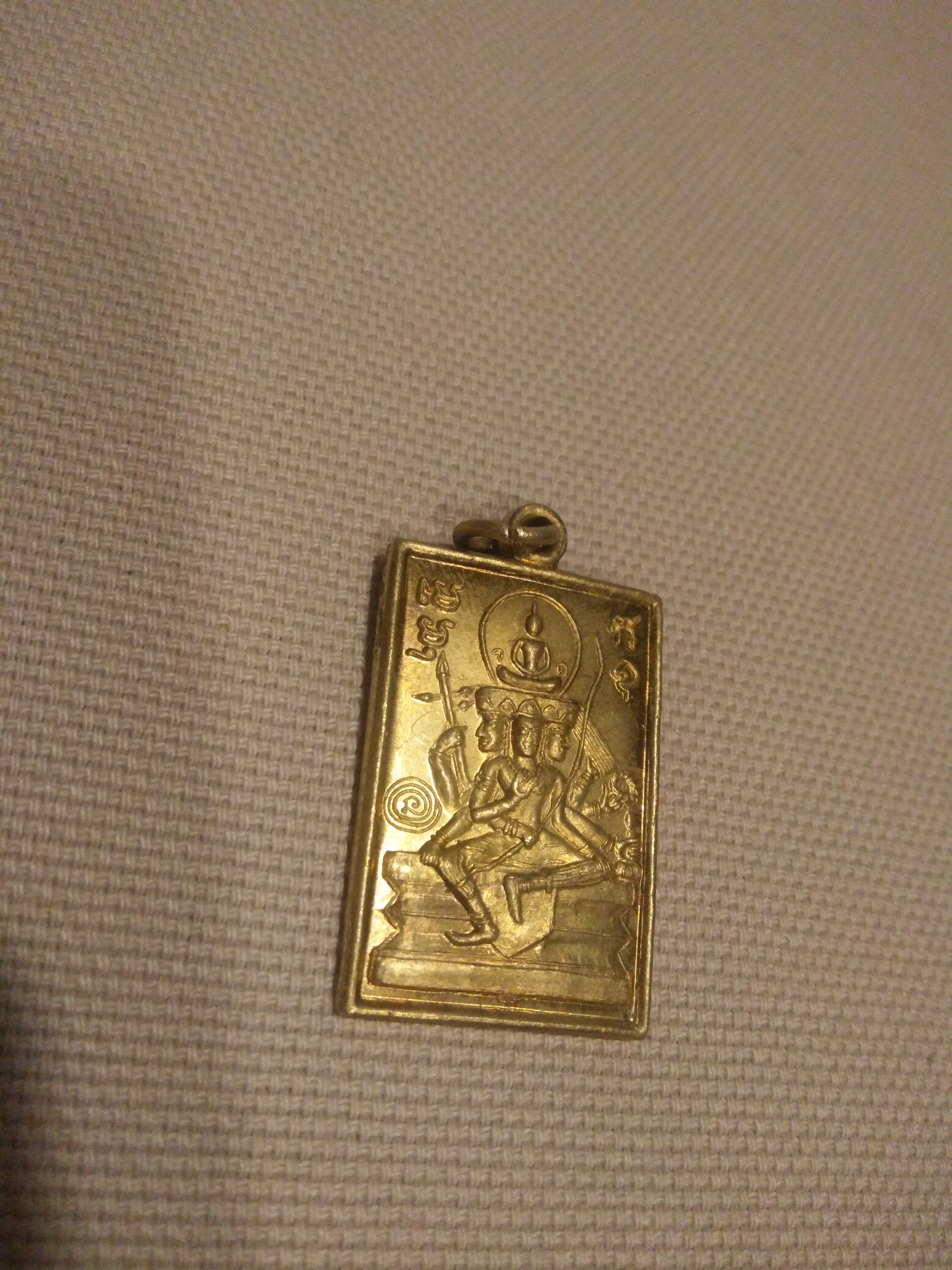 พระพุทธไชยะพรหม ปี 51 หลวงตาม้า มีจารข้าง 2 จุด