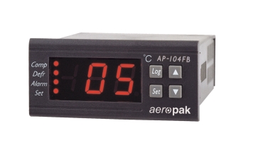 เครื่องวัด-ควบคุมอุณหภูมิแบบติดแผง Aeropak รุ่น AP-104FB (Temperature indicating controllers)