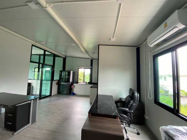 ออฟฟิศสำเร็จรูป บ้านสำเร็จรูป รามอินทรา14 ขนาด5.00x10.00และ5.00x14.00 เมตร 2 ชั้น