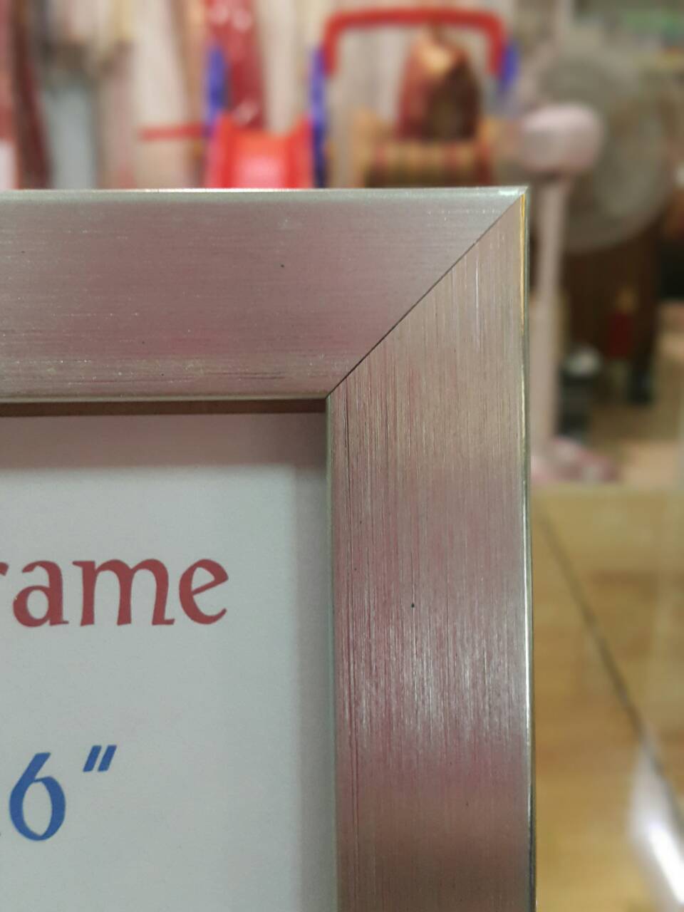 กรอบแบบ 02 สีเงิน