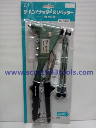SUN CITY ซันซิตี้ คีมย้ำรีเวทมือและรีเวทน็อต ญี่ปุ่น รุ่น SC-3456 HAND RIVETER