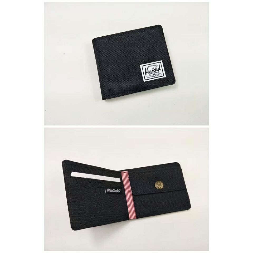 Herschel Supply Roy Coin Wallet - Black ของแท้ พร้อมส่ง