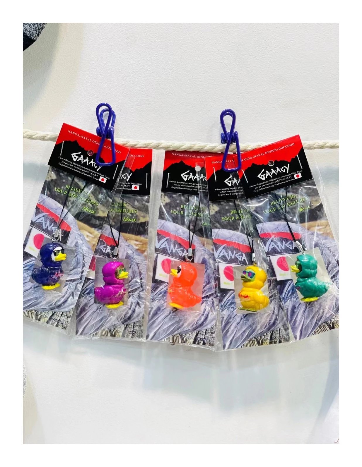 พวงกุญแจ Nanga x Natal Design x Goccodo Gaaacy ของใหม่ ของแท้ พร้อมส่ง