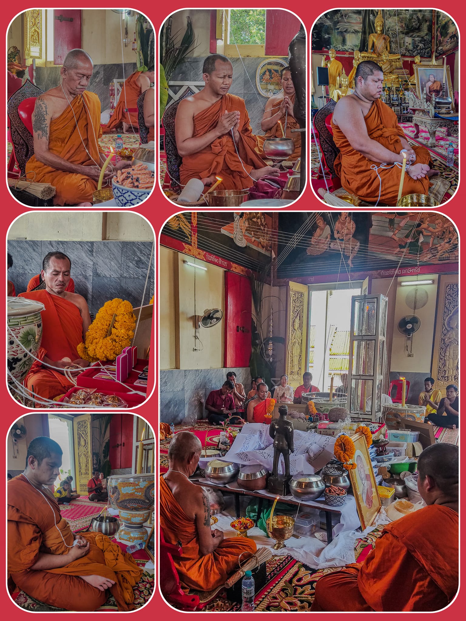 หุ่นพยนต์นำฤกษ์ 2 กร เสกเสาร์ 5 วัดบึงลาดสวาย