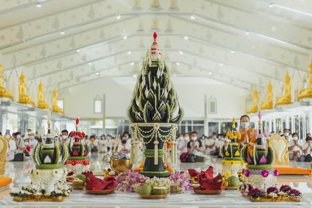 องค์ปฐมปางพระวิสุทธิเทพชุบเงิน ทอง วัดพุทธพรหมยาน ปี 64