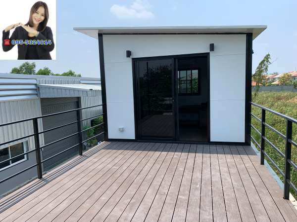 ออฟฟิศสำเร็จรูป บ้านสำเร็จรูป วัชระพล ขนาด3.50x10.00 เมตร 2 ชั้น