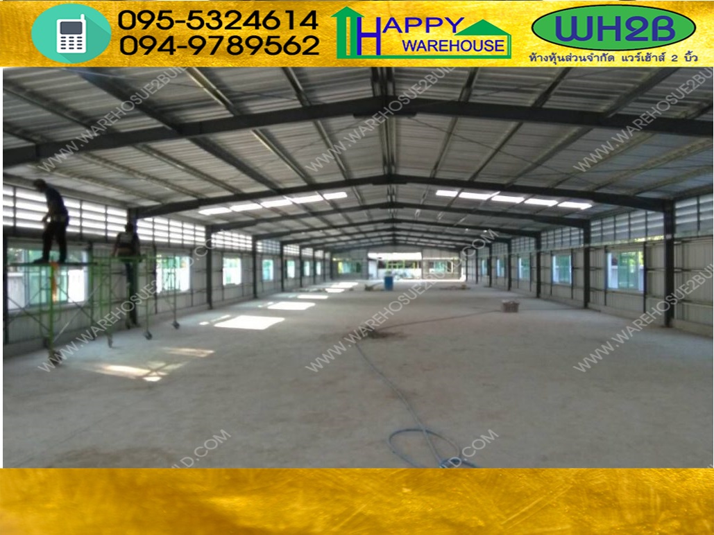 รับสร้างโกดังสำเร็จรูป กำแพงเพชร ขนาด 14x66x4 m.
