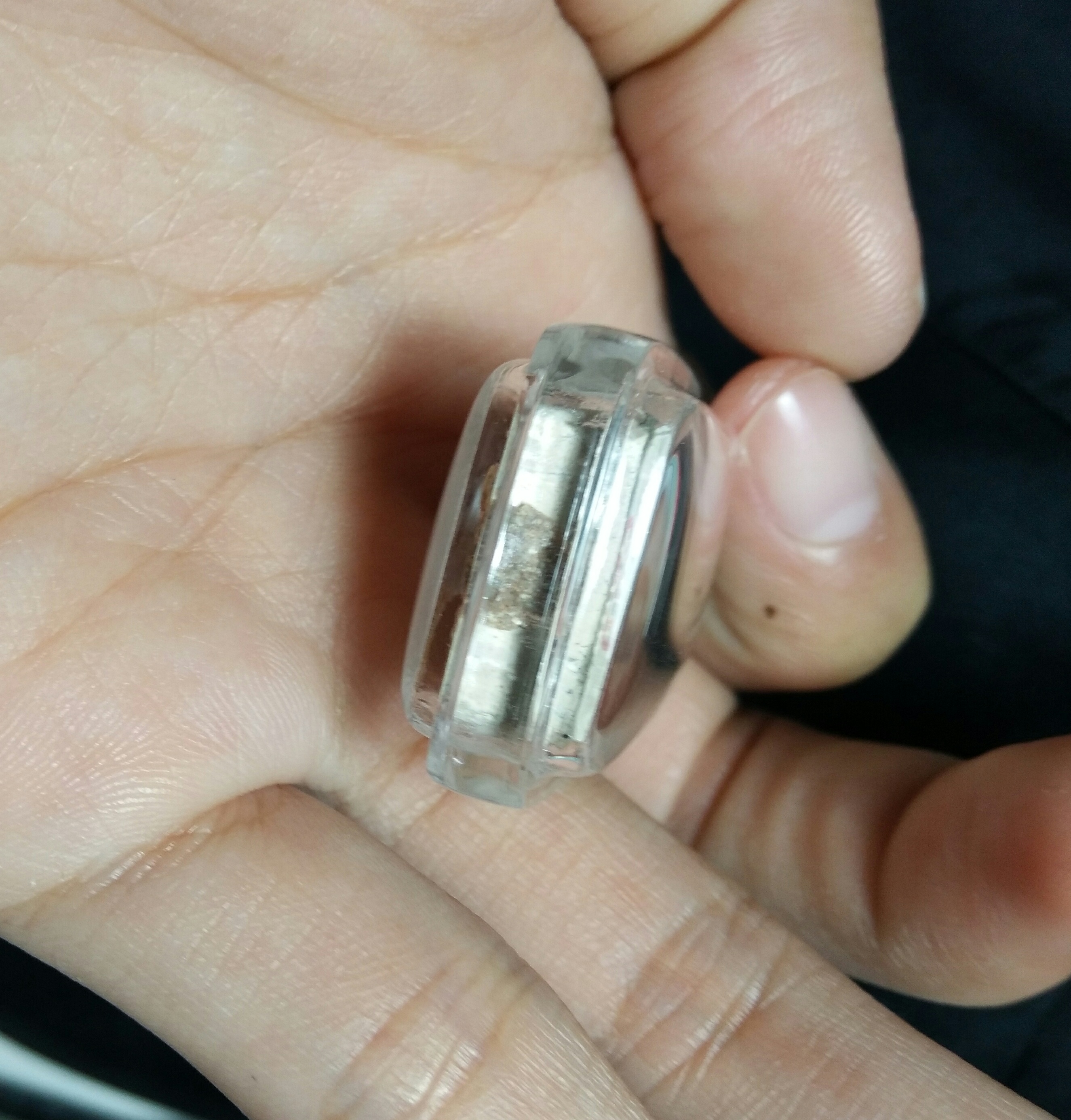 พระผงพิมพ์ประทับหนุมาน( ผสมเส้นเกศาครูอาจารย์) ลพ.เอก