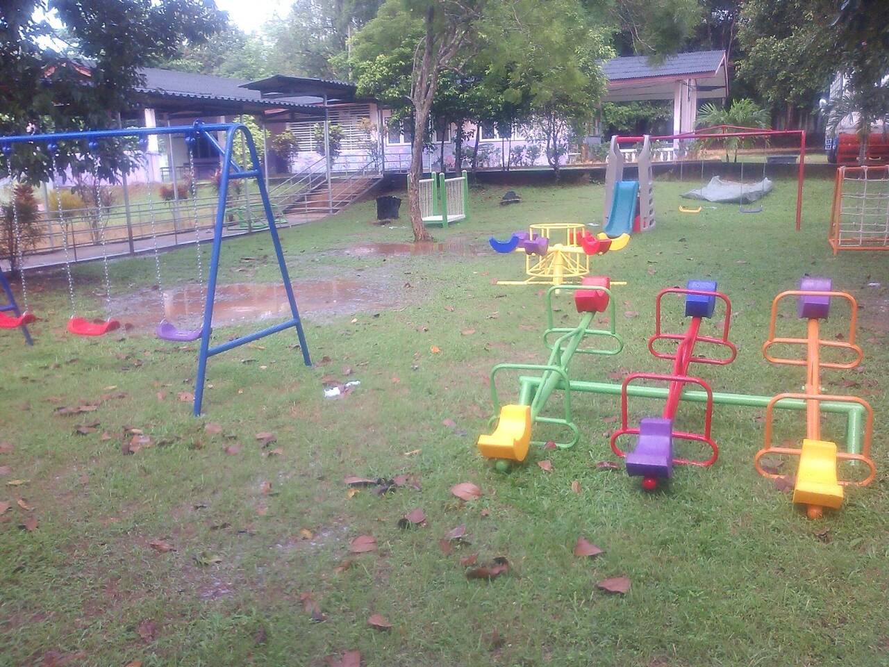 รหัส PG ผลงานติดตั้ง (อบต.ทุ่งค่าย อ.ย่านตาขาว ตรัง) เครื่องเล่นสนามกลางแจ้งสำหรับเด็ก