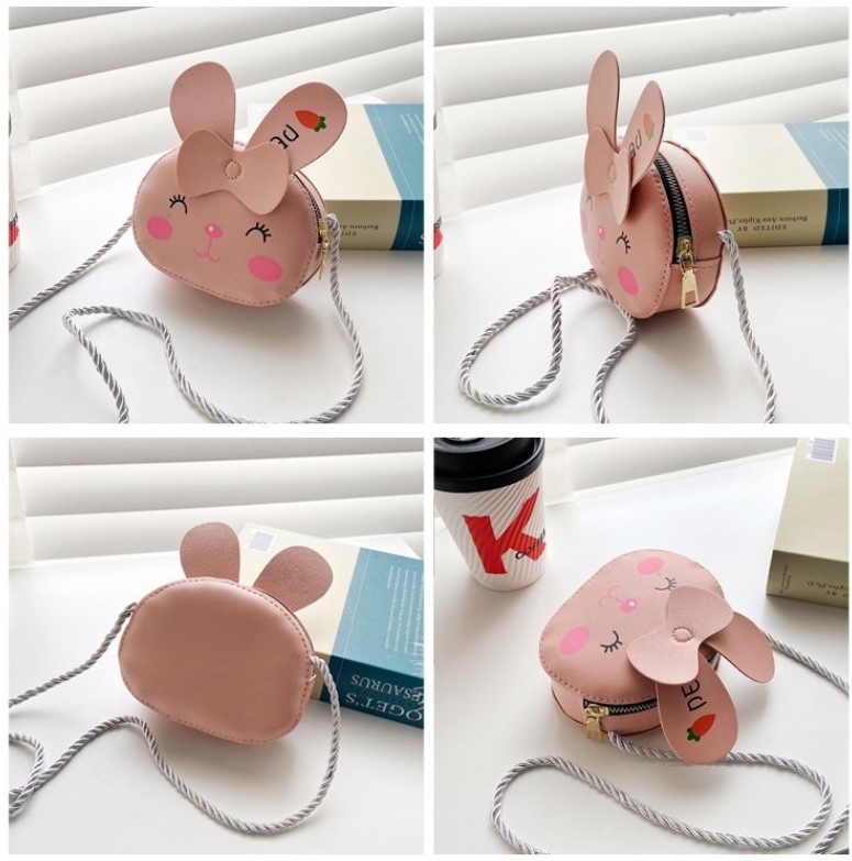 กระเป๋าเด็กแฟชั่นรูปสัตว์น่ารัก ราคาถูก มีแบบให้เลือก กระต่าย หมี หนู แมว เสือ