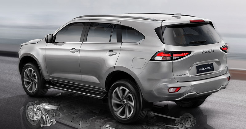 กันชนหลัง ISUZU MU-X MUX อีซูซุ มิวเอ็กซ์ ปี 2021 ขายตามสภาพครับ