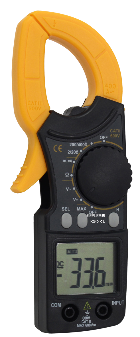 AC ดิจิตอลแคล้มป์มิเตอร์ (Clamp meters) KEPLER รุ่น K240 CL