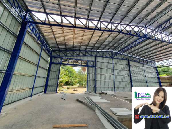 รับสร้างโกดัง สิงห์บุรี ขนาด20x30x6.00 เมตร