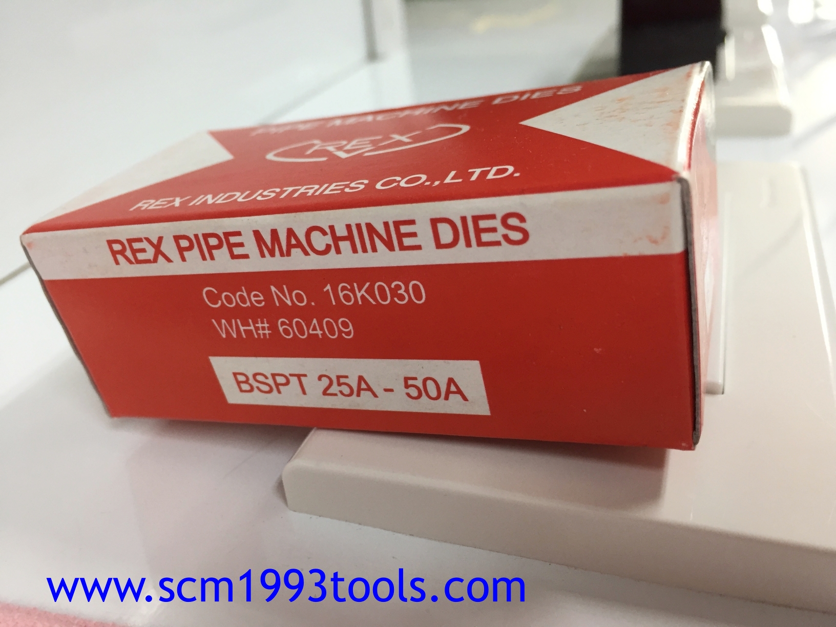 REX เร๊กซ์ ฟันต๊าบ เกลียวแป๊บ BSPT สำหรับเครื่องต๊าบ REX รุ่น N80A, N50A, N100A, 80ADX DIES