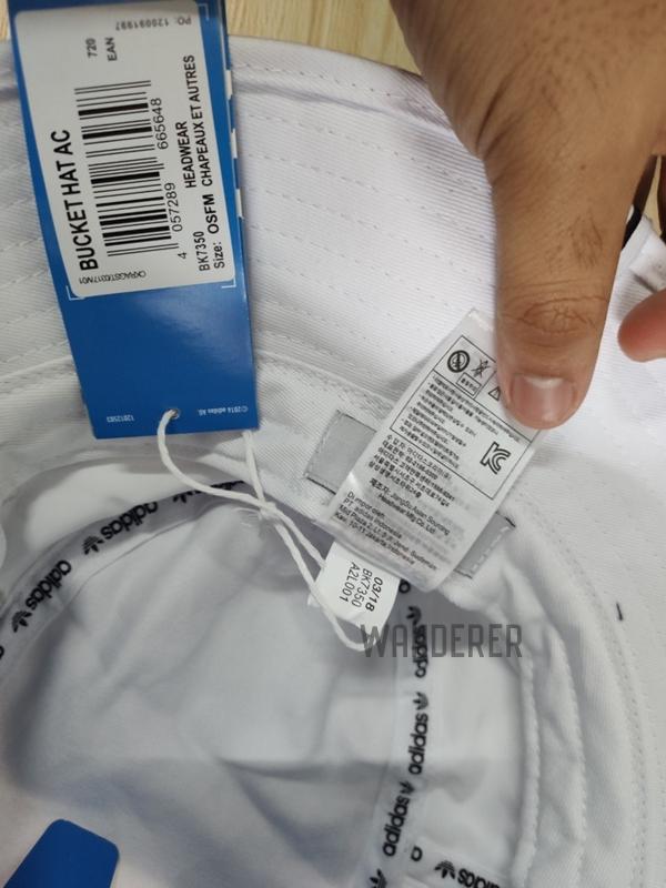 หมวกบักเก็ต Adidas ของแท้ พร้อมส่ง มาพร้อมป้าย Tag และถุงใส่ หมวก Bucket ของแท้ แน่นอน 100 %