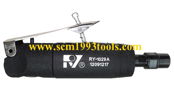 RY-1029A เครื่องเจียรนัยพิมพ์ ใช้ลม ปากจับ 6 มม. ไกกด Air angle die grinders