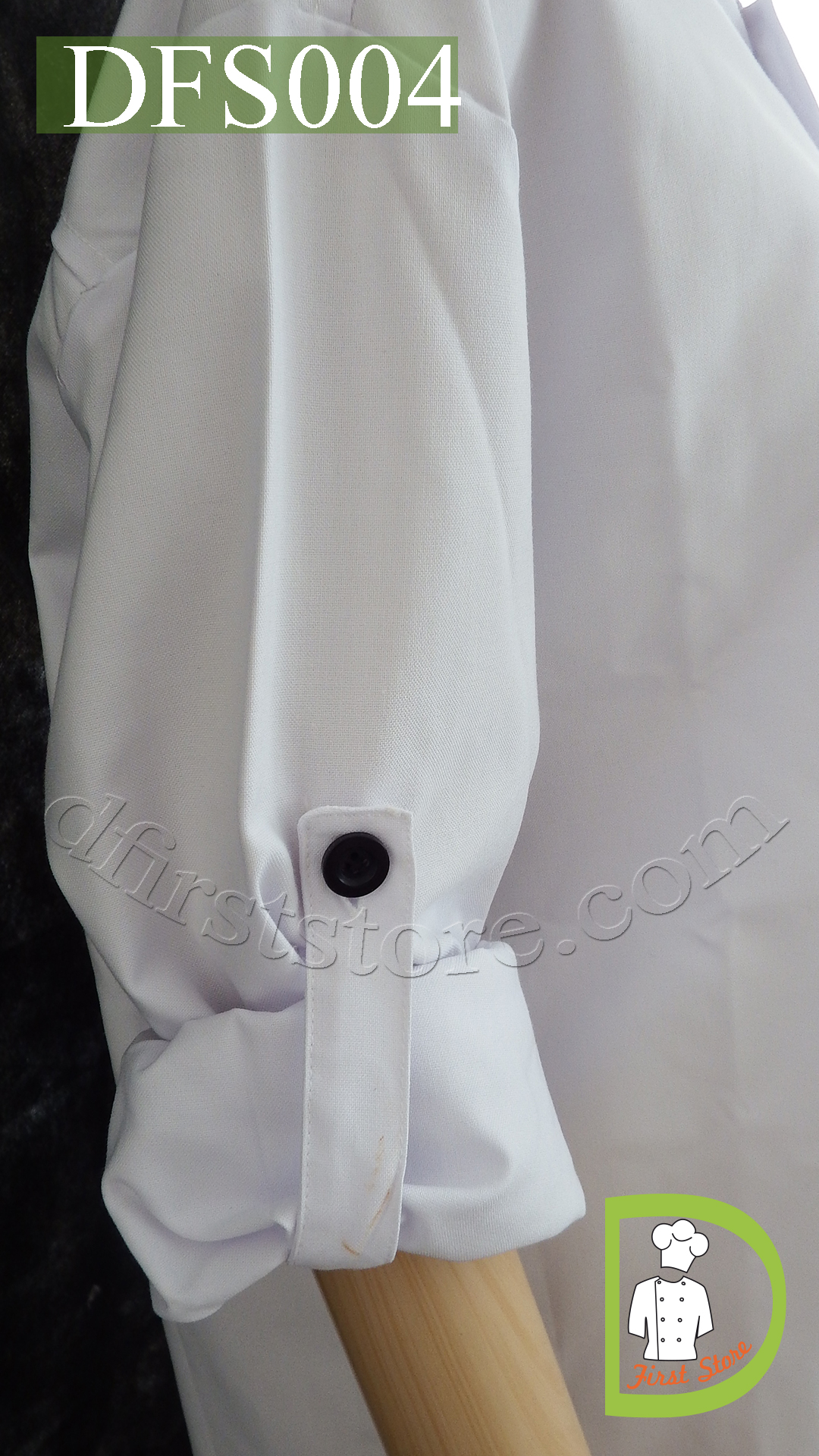 DFS004 Chef Uniform ชุดเชฟสากล (white, สีขาว)