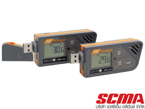เครื่องวัดบันทึกอุณหภูมิ KEPLER รุ่น KTD-160 :Thempeature Data Logger