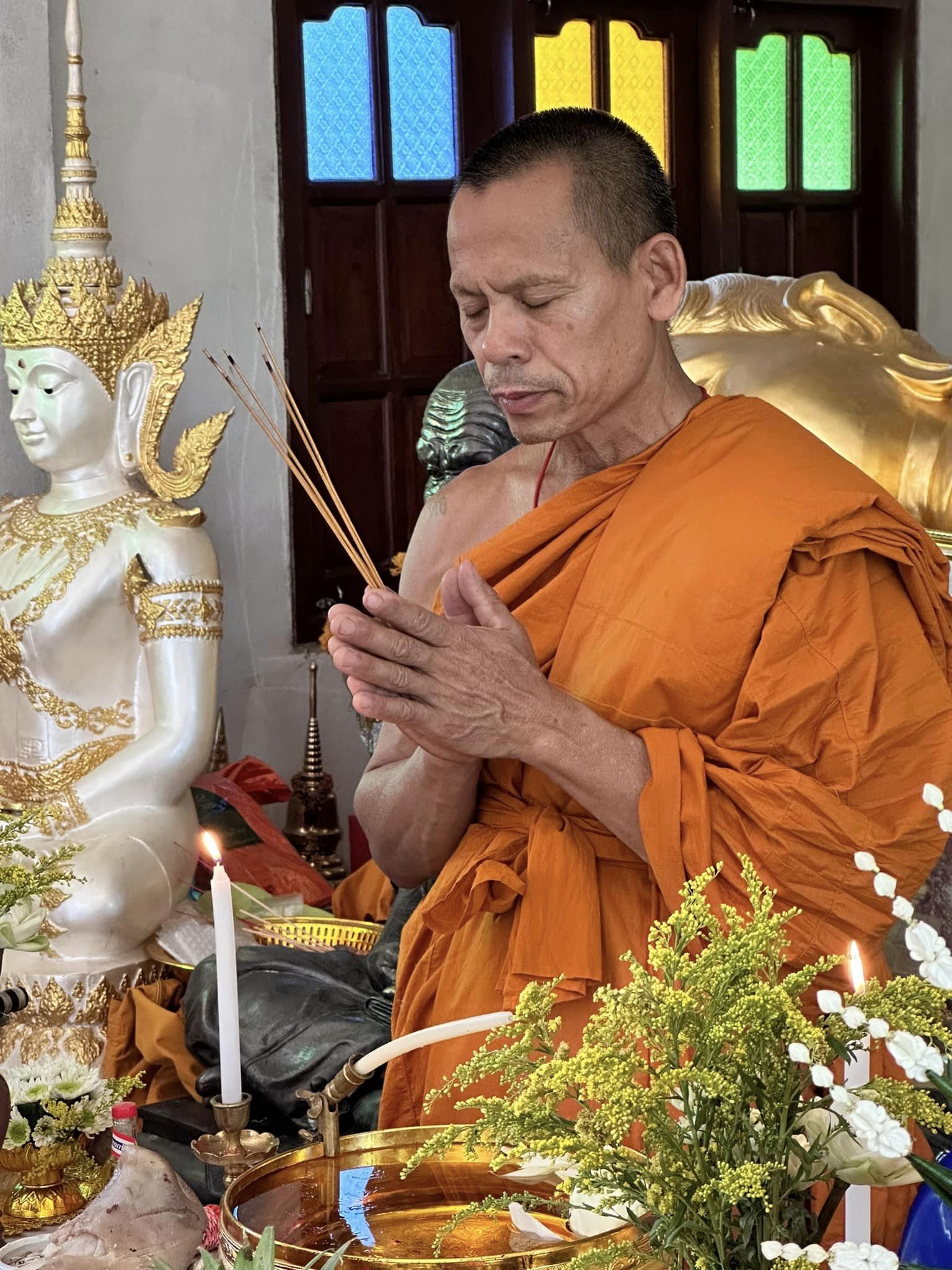 หนุมาน รุ่น โชคดี (ก้นจาร) เสกหลายวาระ โดย ครูบากฤษดา หลวงพ่อเล็ก ฯลฯ