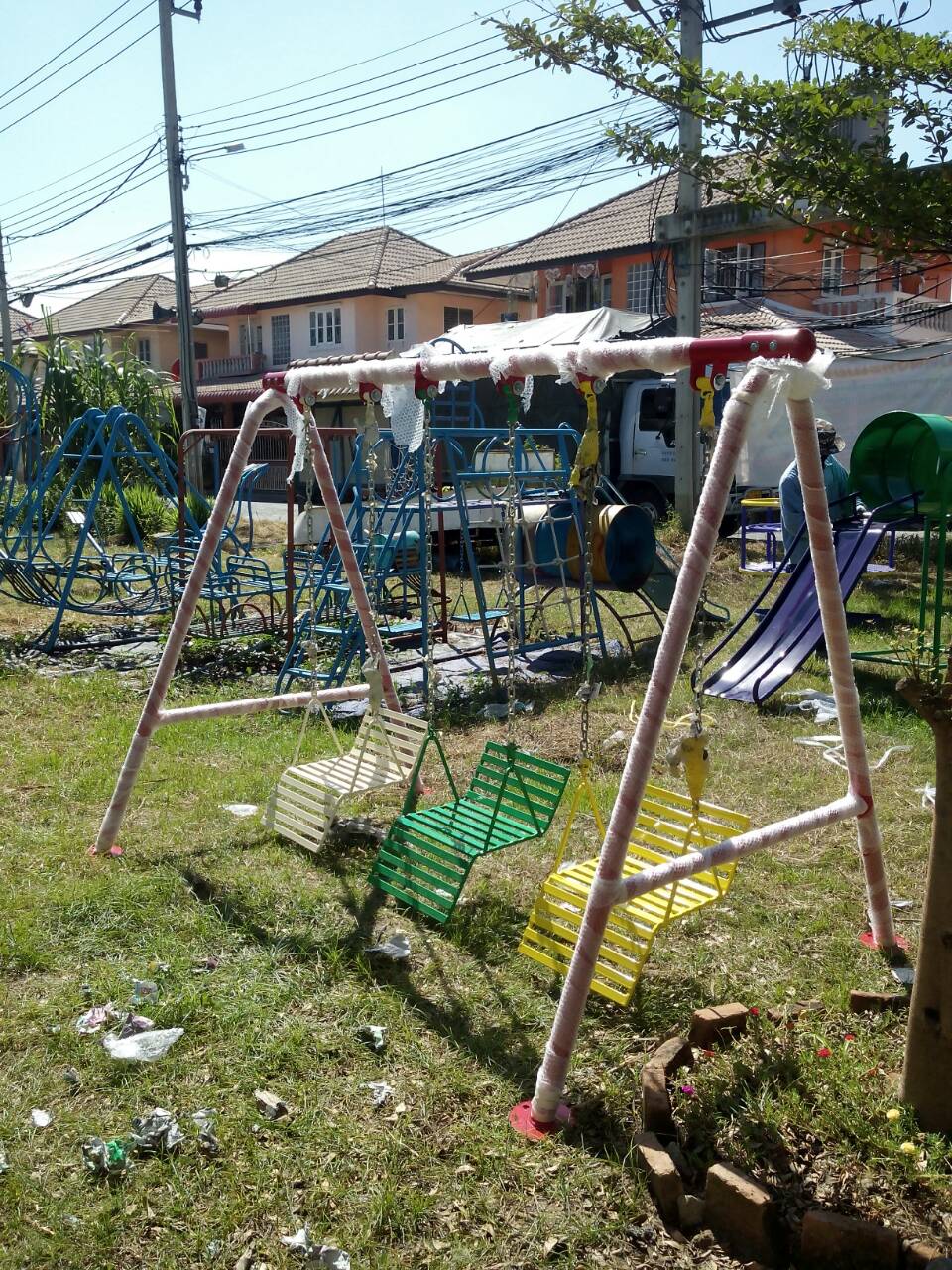 เครื่องออกกำลังกายกลางแจ้งบ้านฉาง