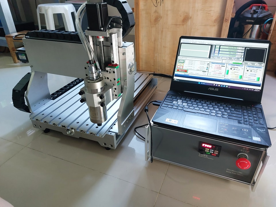 Mini CNC 3040Z12 3Axis Ball screw 1605 SP800W