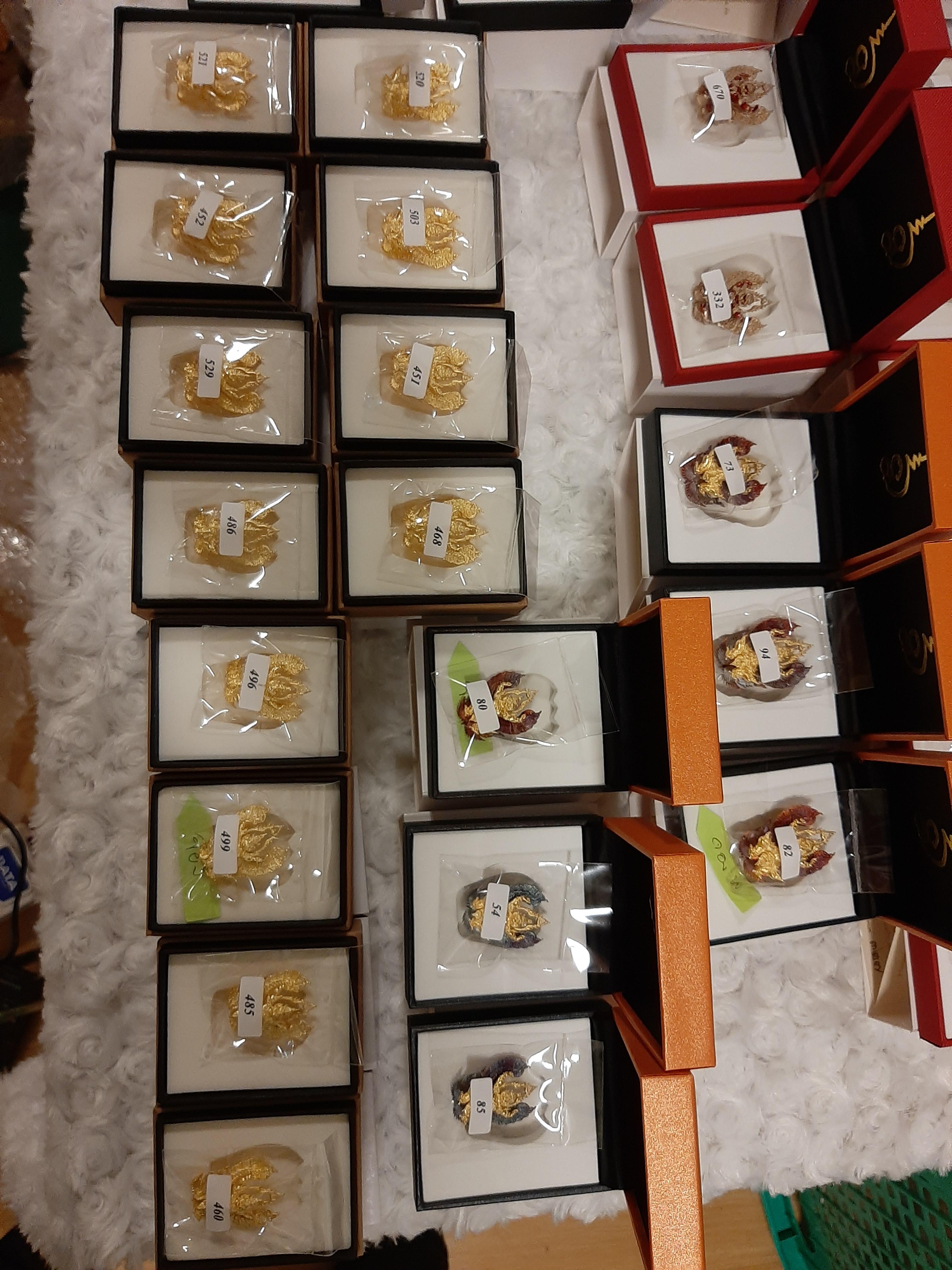 ครุฑทองคำ (พิมพ์เล็ก No.34) 1 ใน 38 องค์ พญาครุฑเทวราชมหาบารมี ๔ ทิศ หลวงพ่อวราห์ วัดโพธิ์ทอง