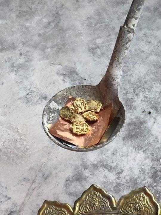 พญาวานรโลหะ ขนาดบูชา สีขาว ลพ.อนันต์ วัดบางพลีน้อย ปี 59