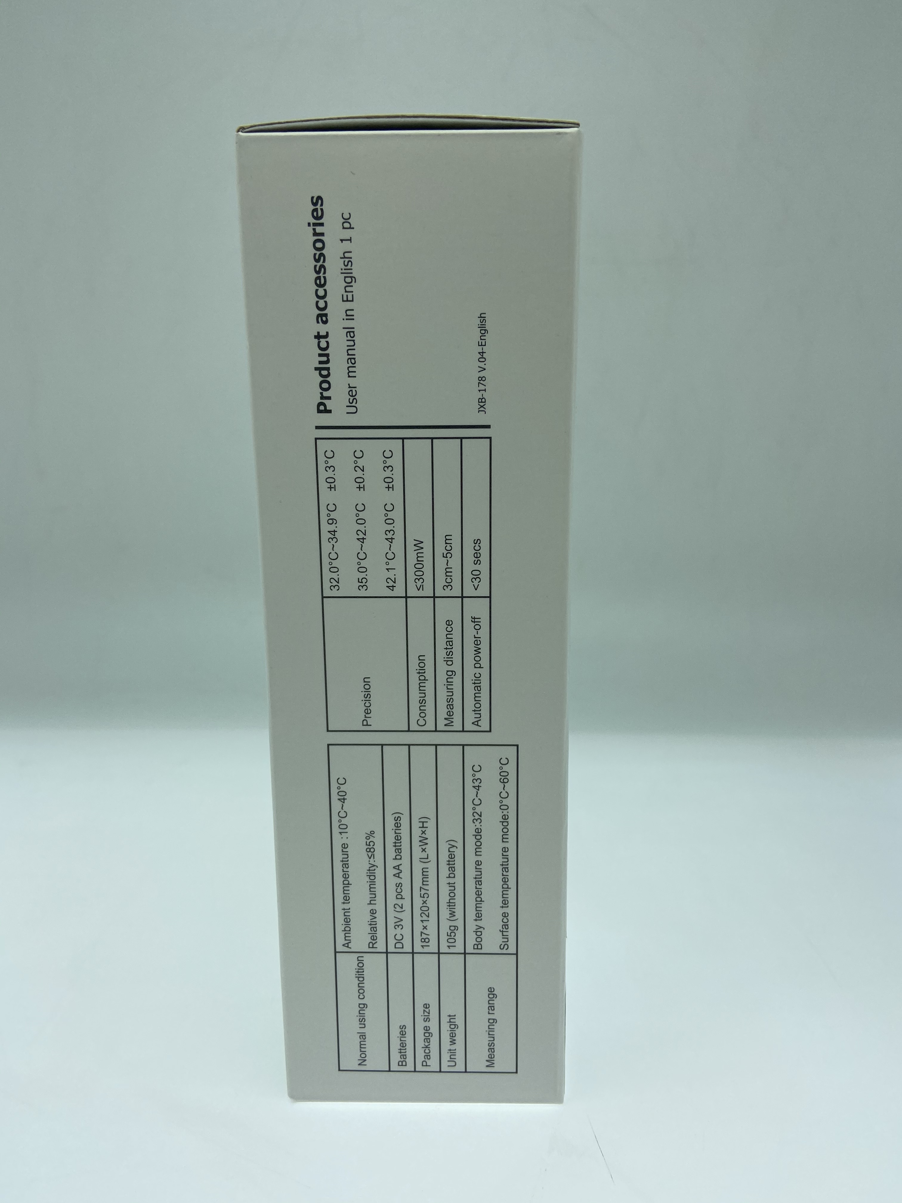 ปืนวัดไข้ รุ่น JXB-178