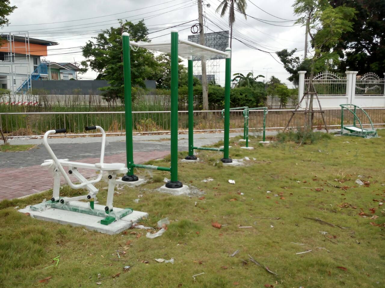 เครื่องออกกำลังกายกลางแจ้งบางพลัด