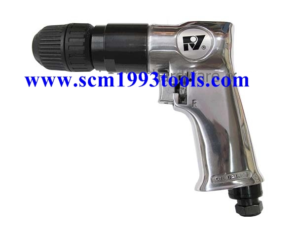 RY-313K R+L สว่านลม 3/8 นิ้ว air drill รุ่นหัวคีย์เลส