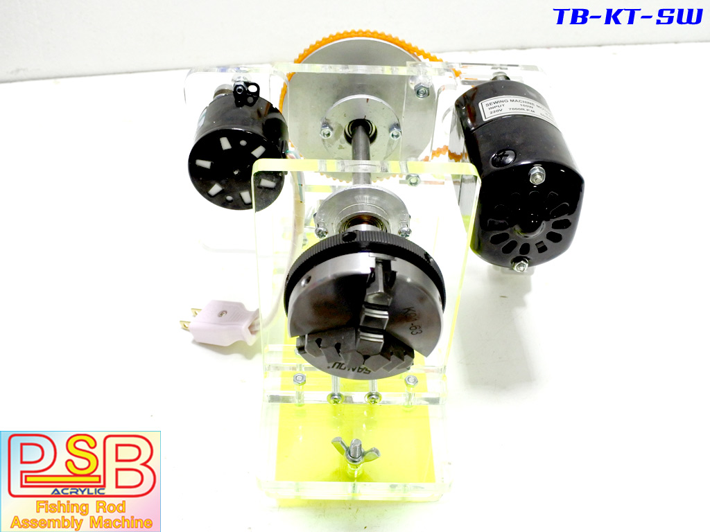 แท่นบิวท์คันรวม แท่นปัด แท่นพัน แท่นเคลือบคันเบ็ด รุ่น SW