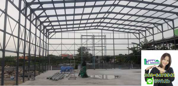 โกดังสำเร็จรูป ขนาด 15x23x6 เมตร
