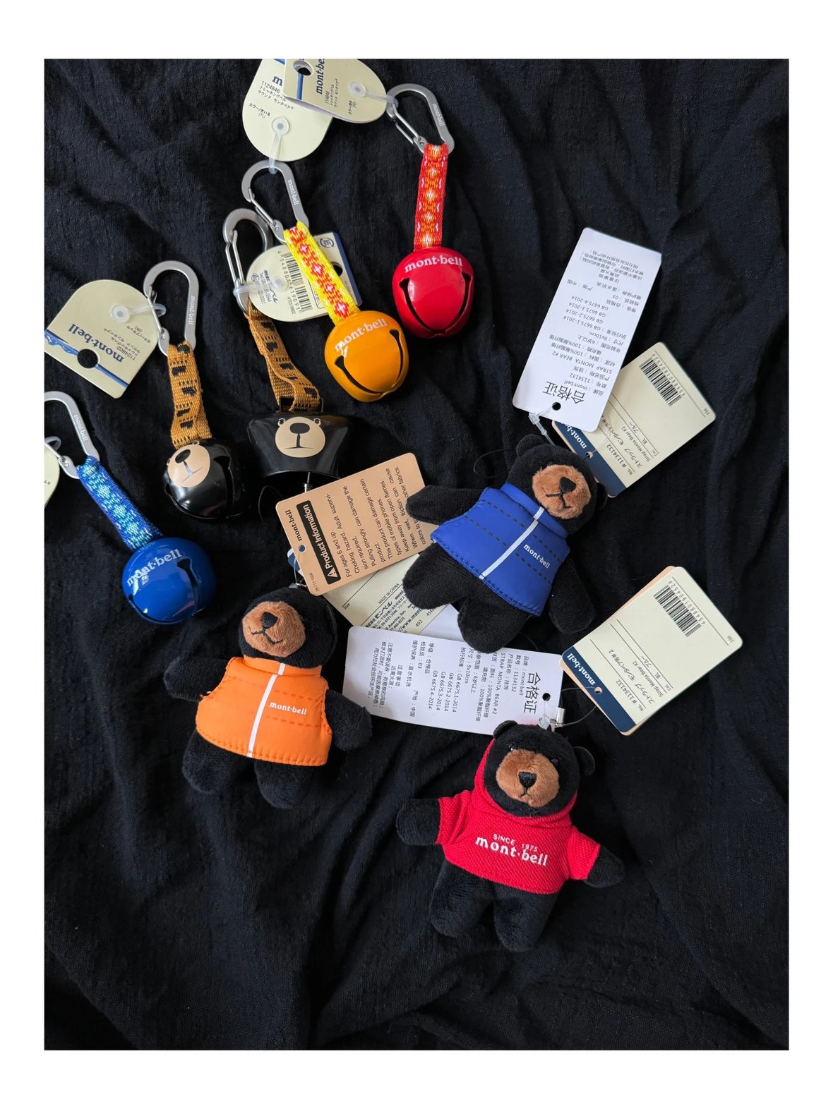 พวงกุญแจหมี Montbell Strap Monta Bear ของใหม่ ของแท้ พร้อมส่ง