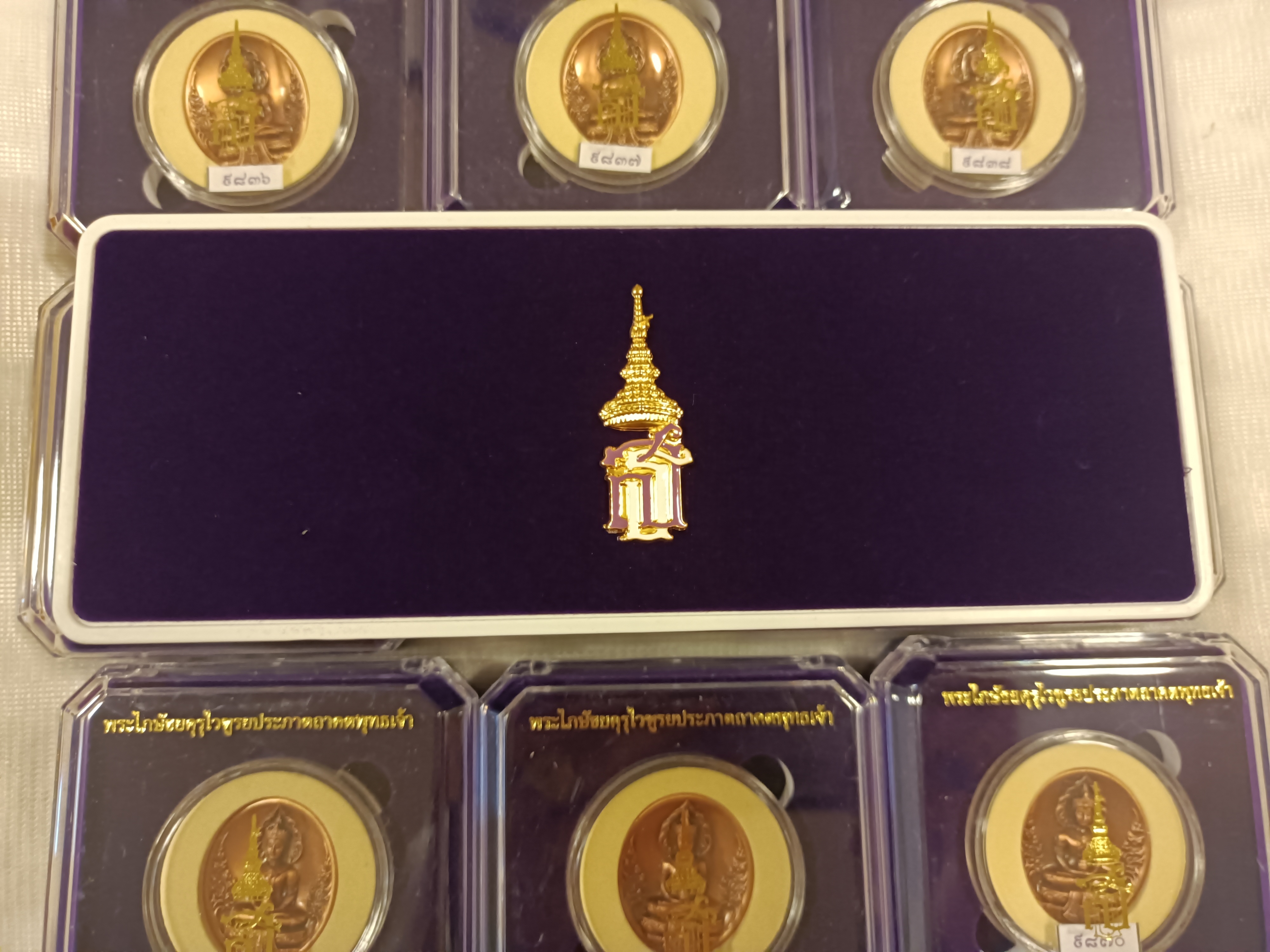 พระไภษัชยคุรุไวฑูรยประภาตถาคตพุทธเจ้า เนือเงิน ปี ๖๕ สมเด็จพระสังฆราชสกลมหาสังฆปริณายก