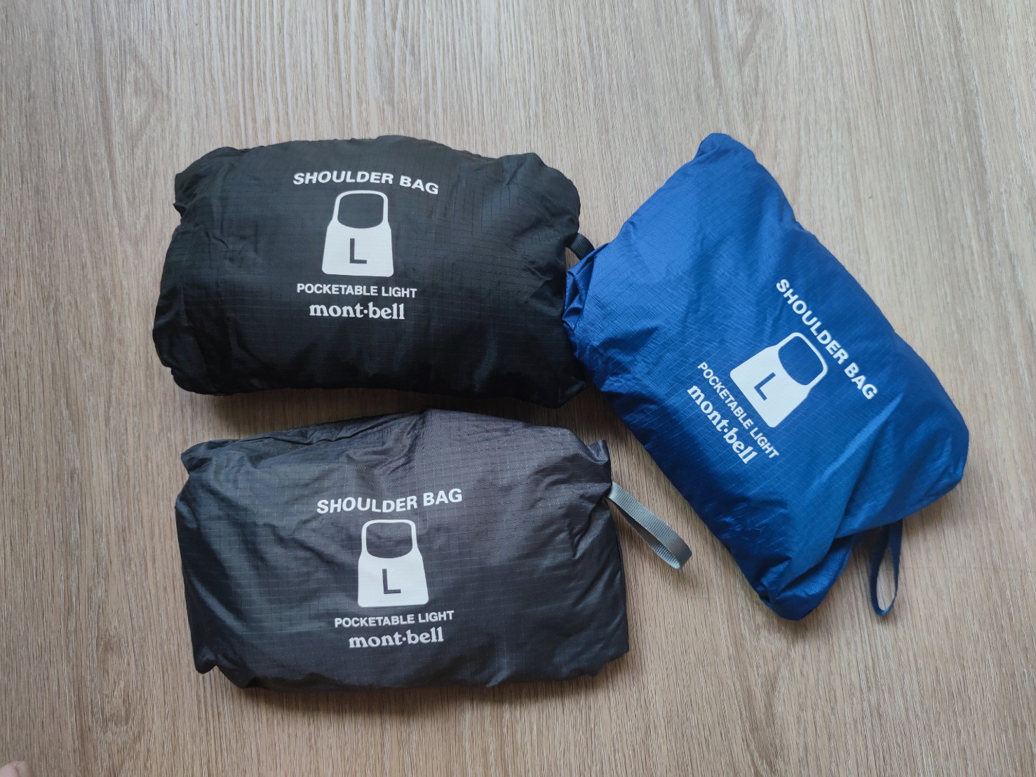 กระเป๋าสะพายข้าง Montbell Pocketable Light Shoulder L พับเก็บได้ น้ำหนักเบา ความจุ 20 ลิตร ของแท้ พร้อมส่งจากไทย