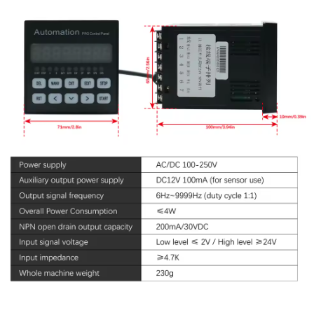 Single Axis Stepper Motor Controller